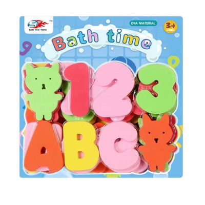 حروف وأرقام فلين 36 قطعة