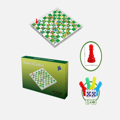 لعبة السلم والثعبان علبة