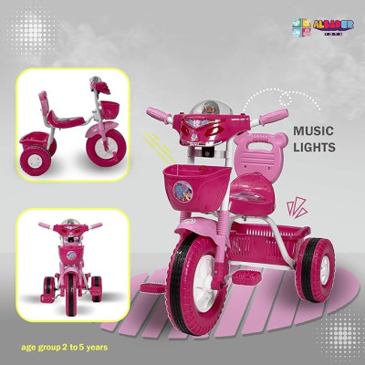 سيكل نفر بلاستيك وردي