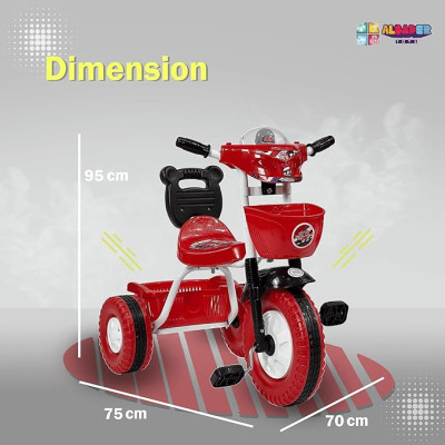 سيكل نفر بلاستيك احمر