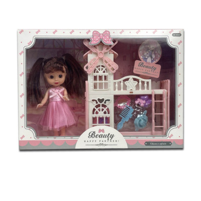 عروسة بيوتي مع بيت واكسسوارات