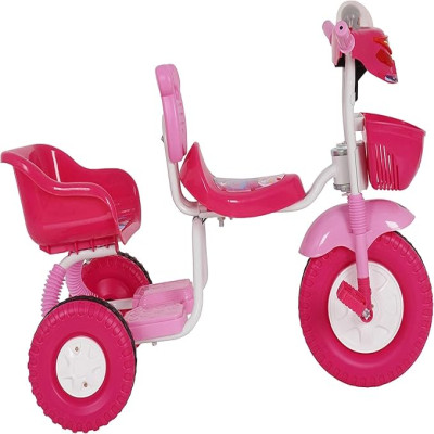 سيكل نفرين بلاستيك وردي