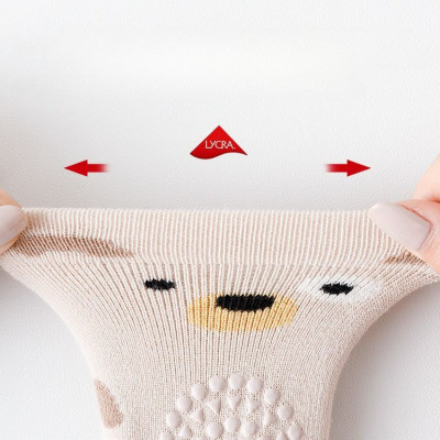 الشتاء الطفل الجوارب الطويلة المضادة للانزلاق الاط...