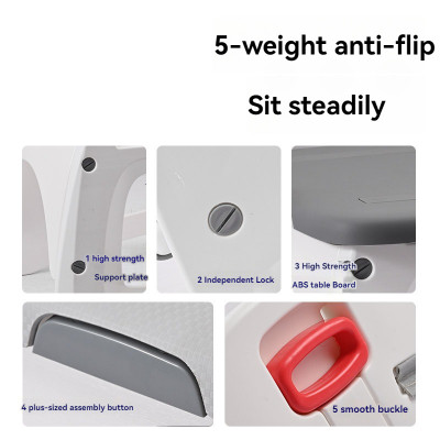 كرسي طعام للأطفال متعدد الوظائف