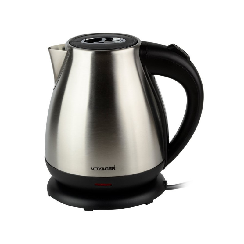 غلاية استيل كهربائية 1.7 لتر لون أسود