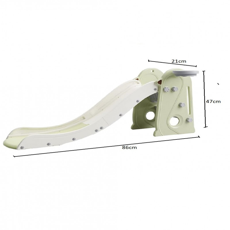زحليقة علي شكل بطريق قابلة للطي مع طوق كرة سلة,175...