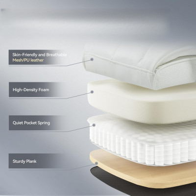 كرسي ألعاب كمبيوتر عالي الظهر مع مساند للذراعين قا...