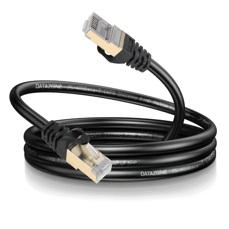 كيبل ايثرنت كات 8 من داتازون شبكة LAN متين 1 متر ع...