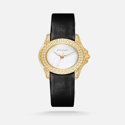 ساعة ايمزوري النسائية بلون أسود