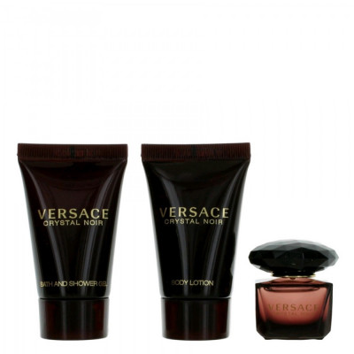 مجموعة فيرزاتشي كريستال نوار او دي تواليت للنساء 5...
