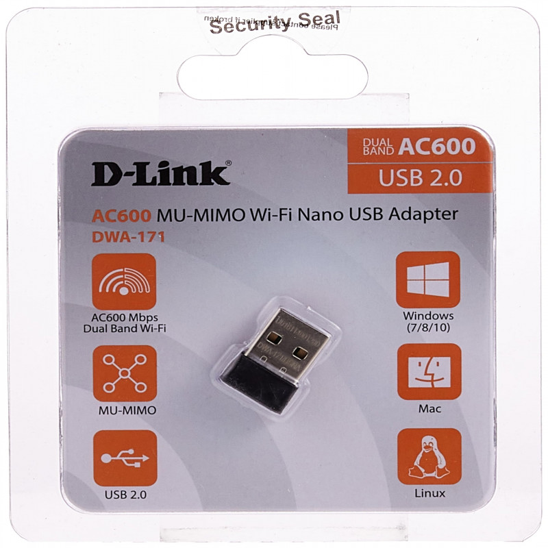 DWA-171/NA محول Ac600 نانو يو اس بي لاسلكي واي فاي