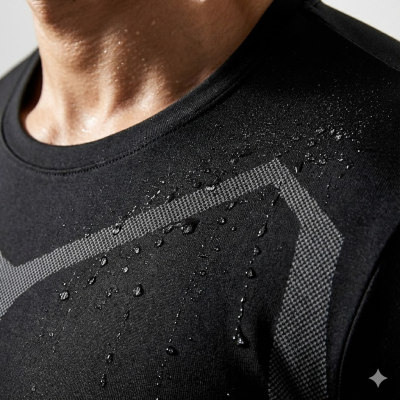 تي شيرت رياضي رجالي مناسب للعضلات، قميص ضغط عالي ا...