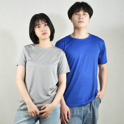 الرجال سريعة الجافة قصيرة الأكمام الرياضة تي شيرت...