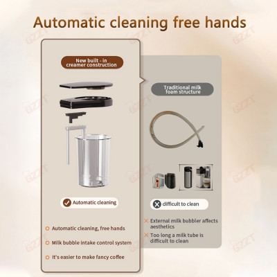 آلة قهوة أوتوماتيكية بالكامل GZZT ، تبريد إلكتروني...